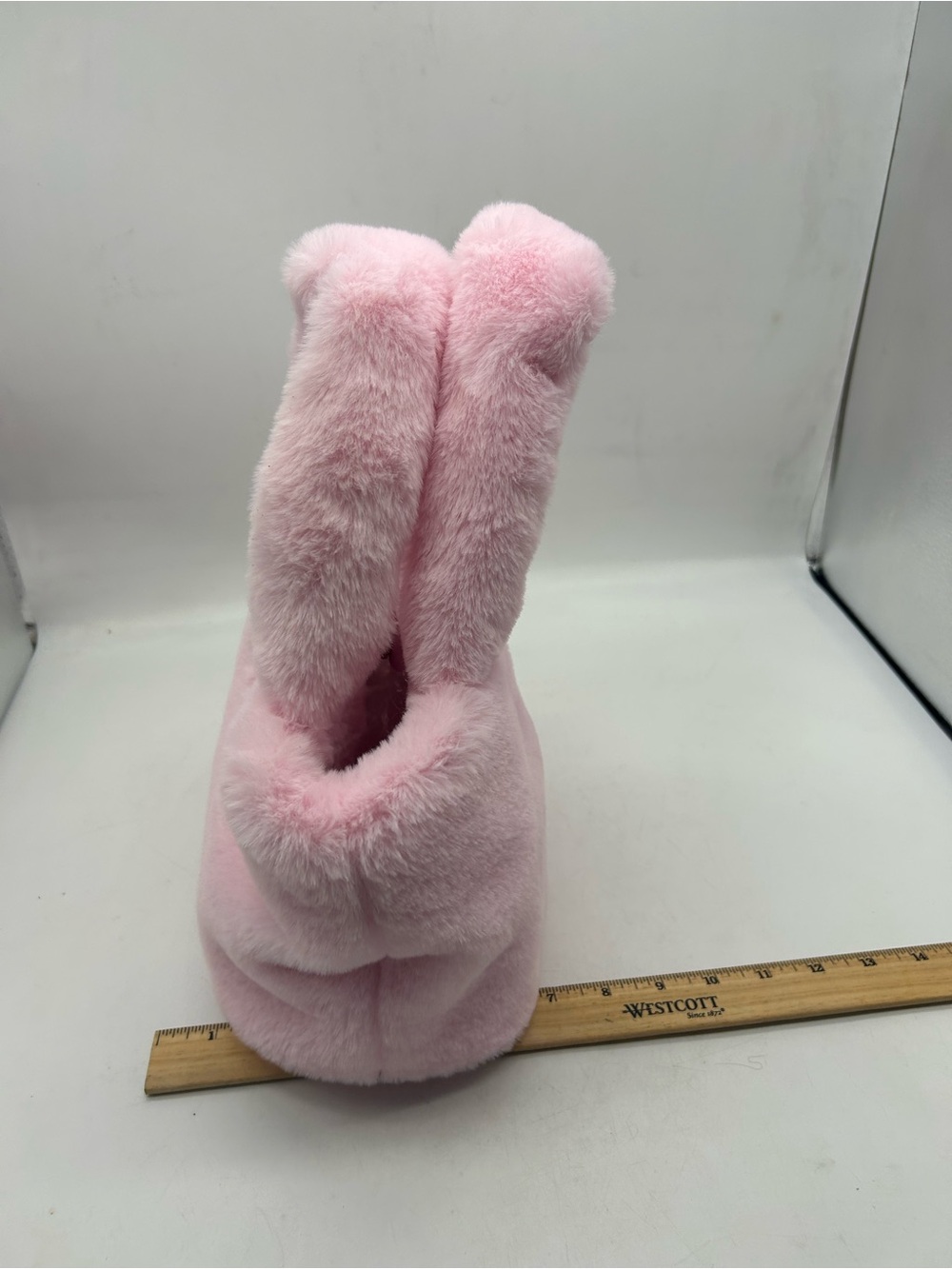 Cozy Pink Faux Fur Mini Tote Bag - Picture 3 of 7